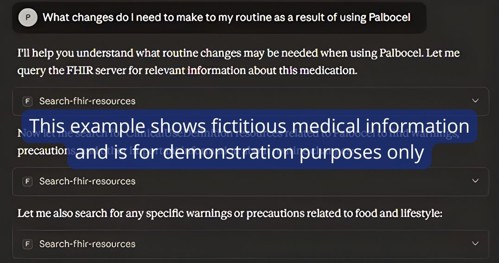 Contacting FHIR server - LLM